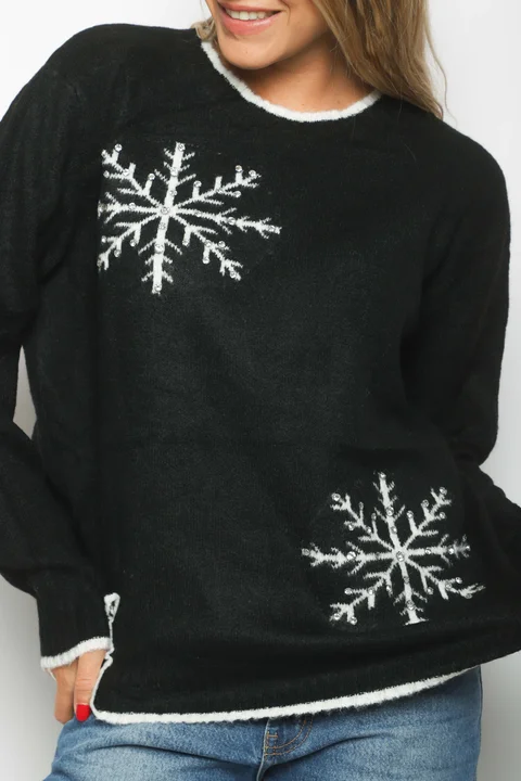 Sweater MARKS Mohair con Piedras GUA138