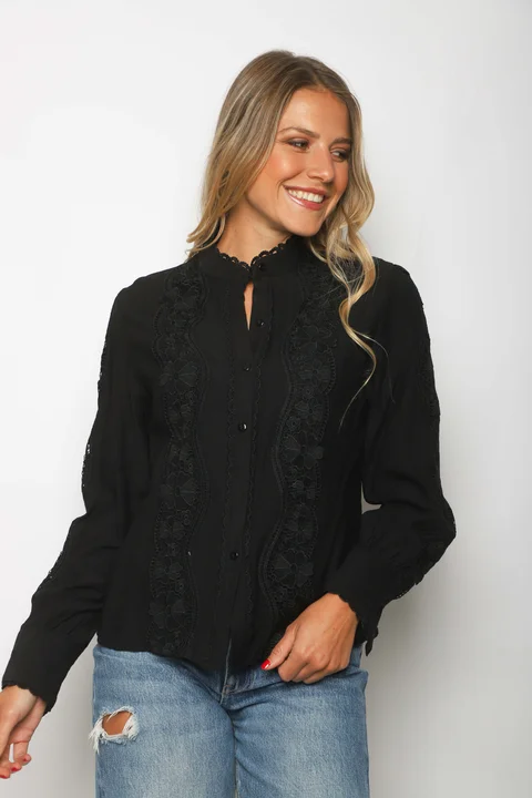 Camisa DOMENICA Bordada GUP33014