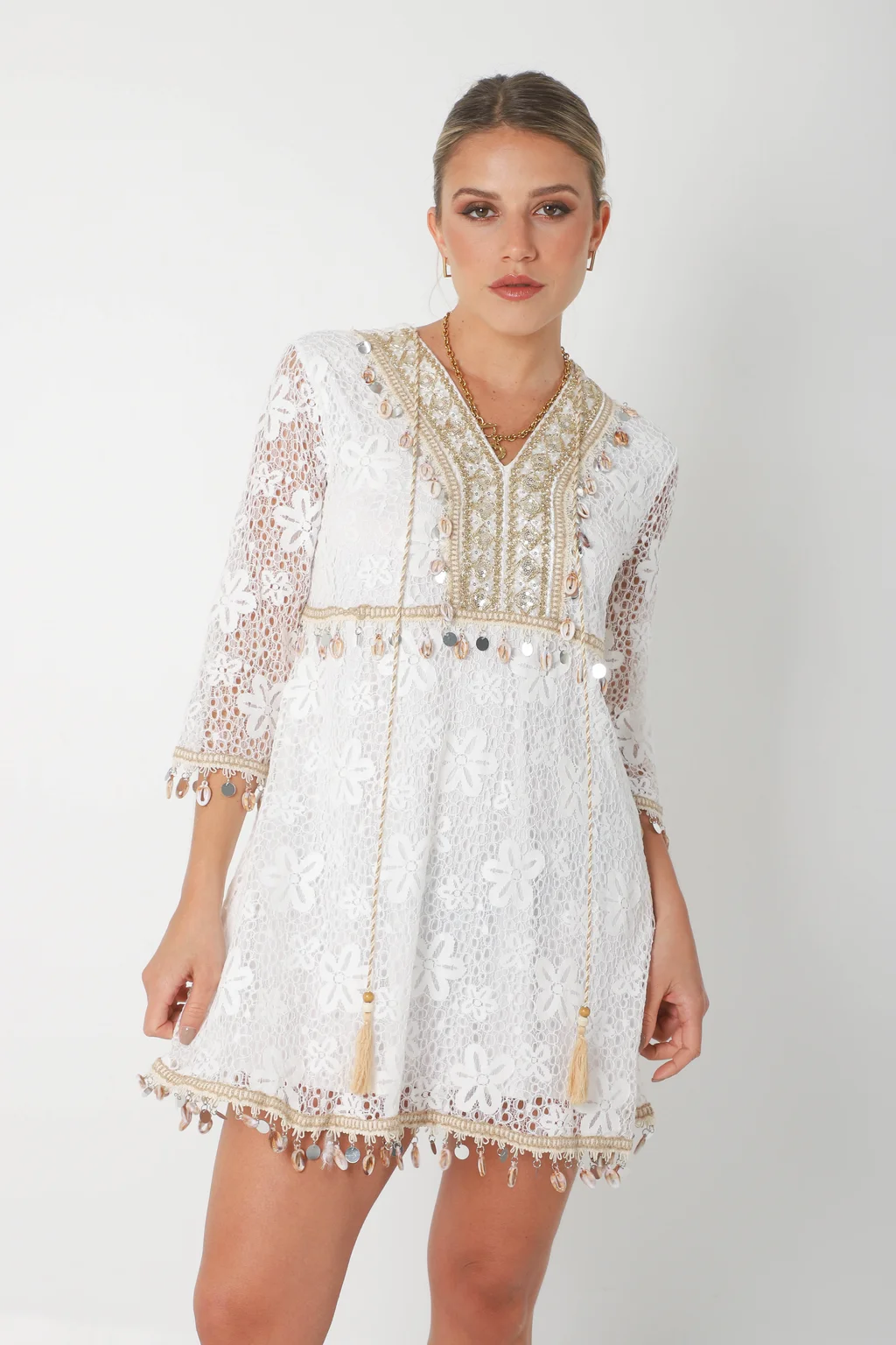 Vestido MARBELLA Encaje GUK4036-1