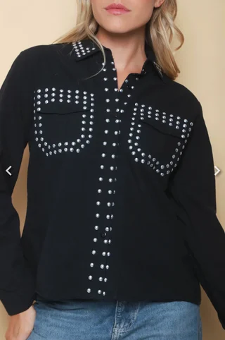 Camisaco MUNAY Gabardina  con Tachas GUK2160 - Vista 5
