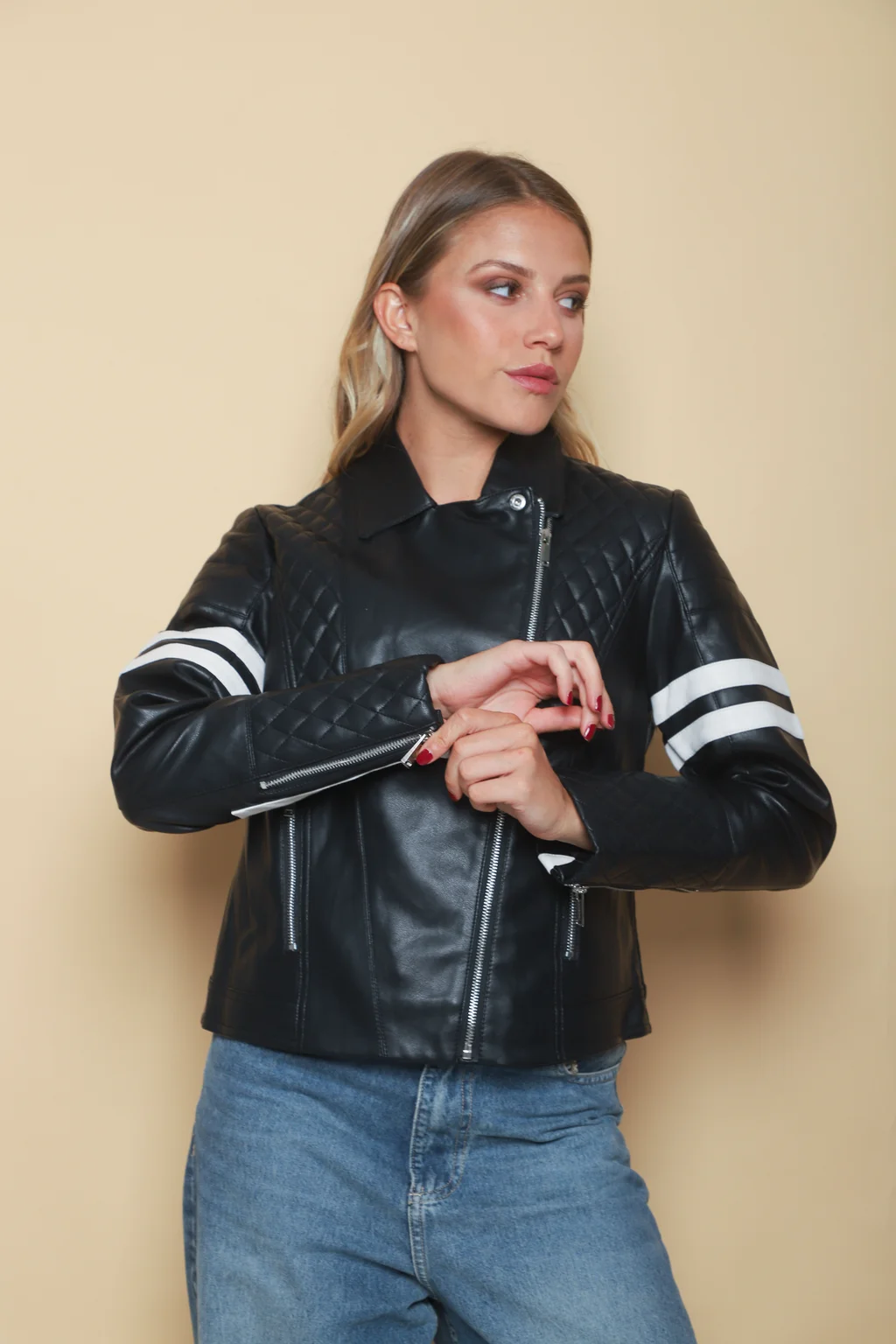 Campera Lenny Ecocuero GU2038