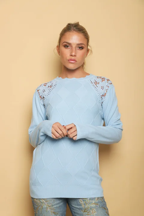 Sweater BELAGIO Bremer Broderie GU625