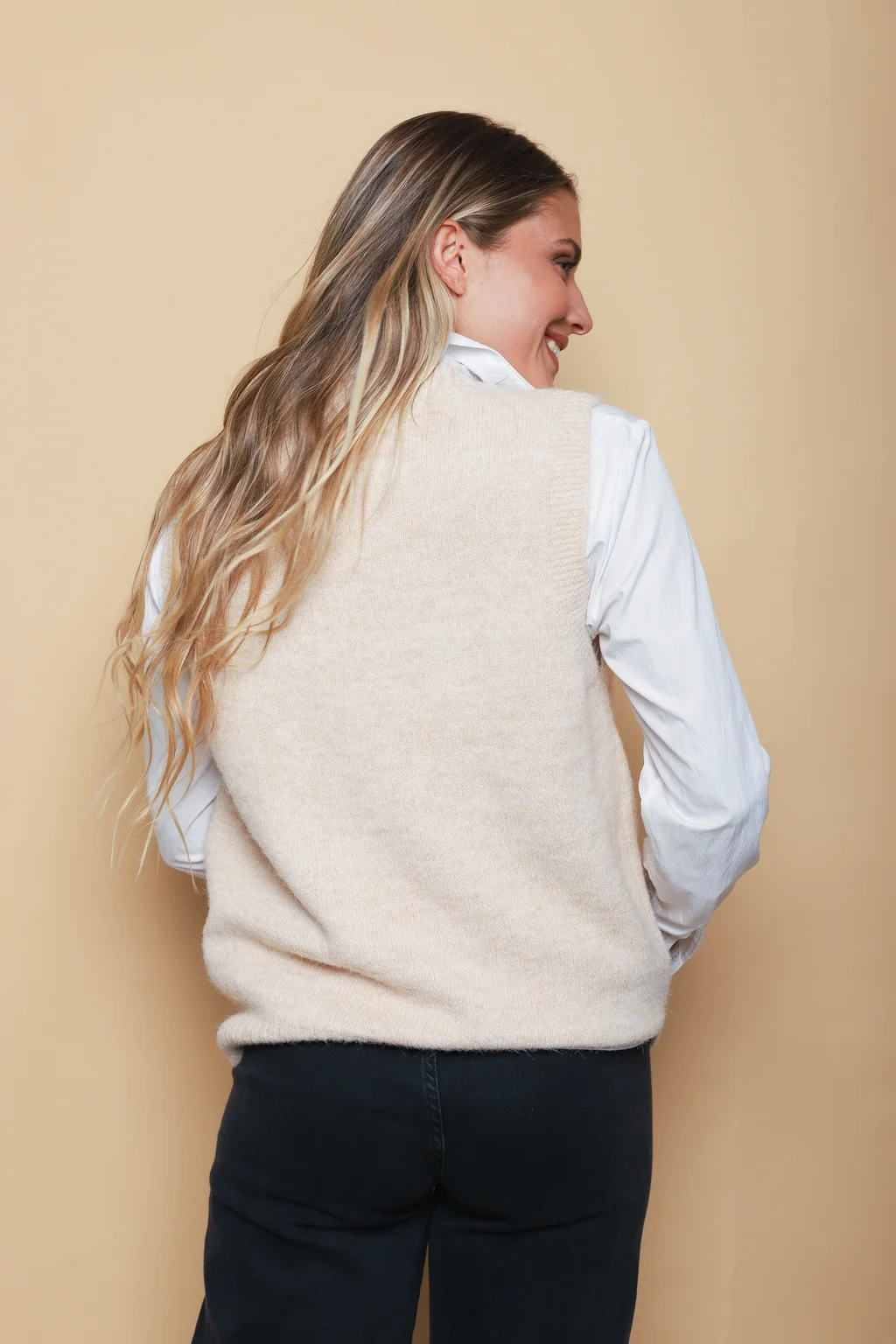 CHALECO ROXY Hilo con Brillos GU806