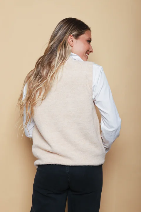 CHALECO ROXY Hilo con Brillos GU806