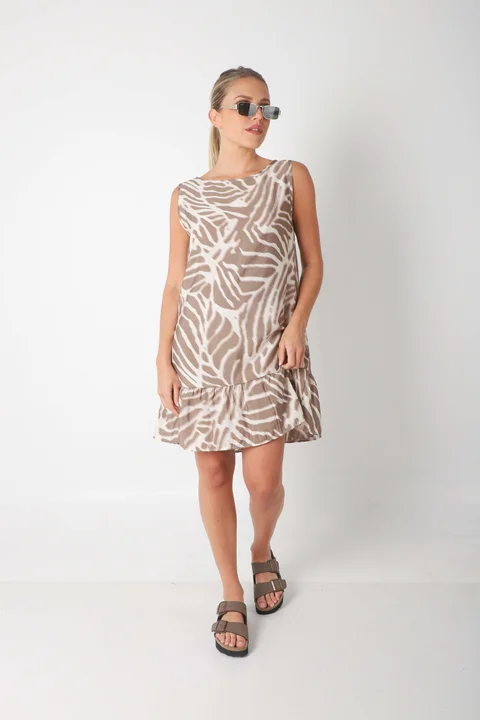 Vestido Weiss Caribbean de Satin