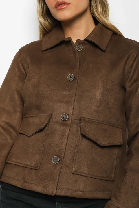 Chaqueta PIEGARI Gamuza Forrada GU571