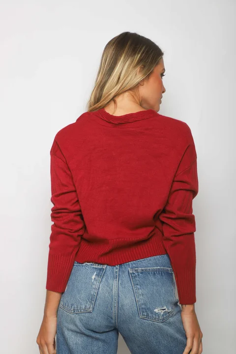 Saco Bremer MAVERICK con Botones Corazon Strass GUL621