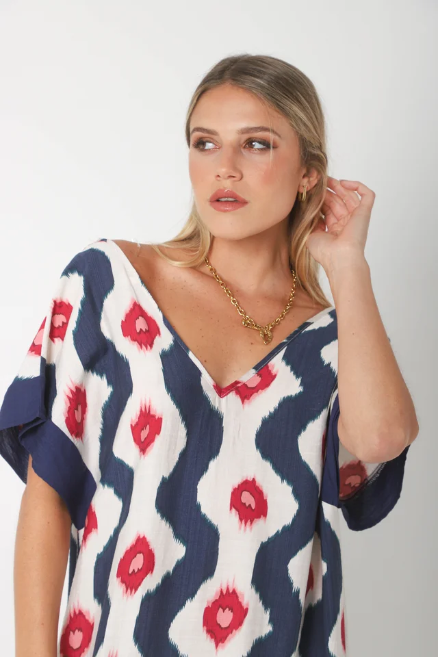 Vestido DOMINIQUE SERI LINO GUK70143-3