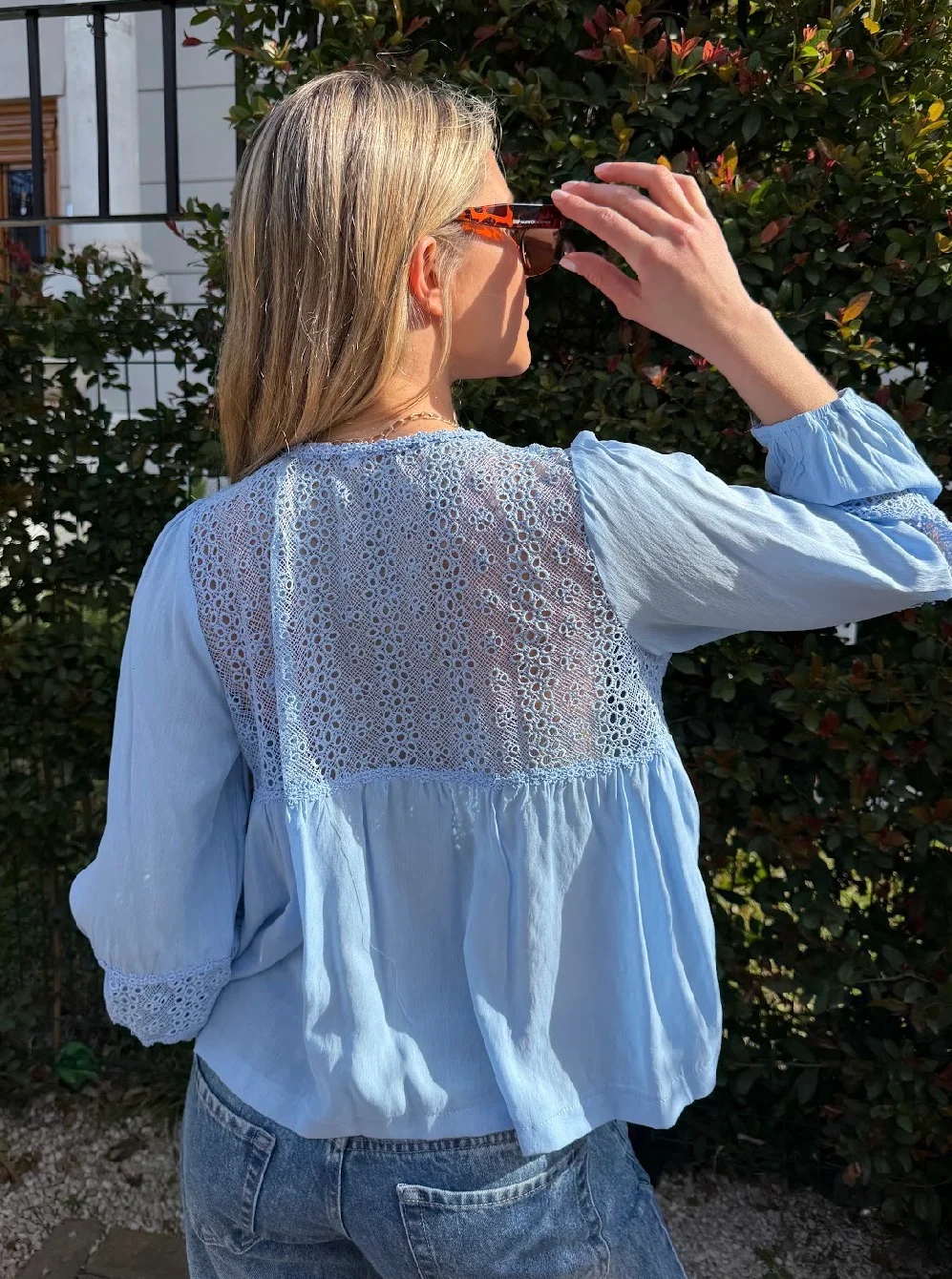 Blusa ROCKET Con Broderie  GU70123