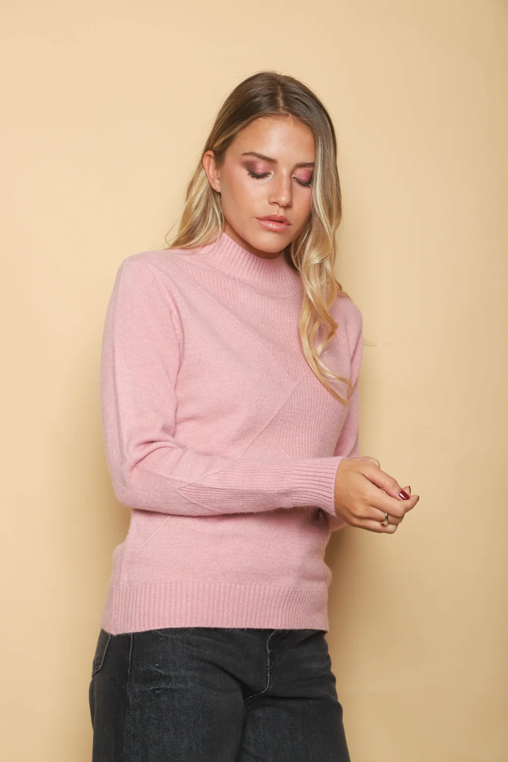 Media Polera CARMIEL LANA CHASMIRE GU0723
