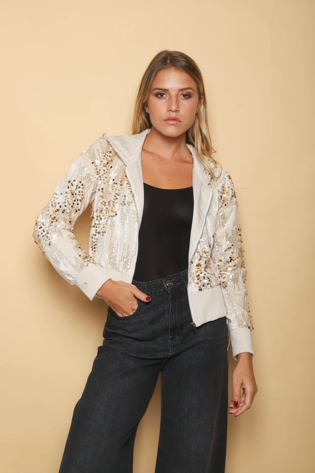 Camperita Lluvia Lentejuelas C/ Capucha GU70085