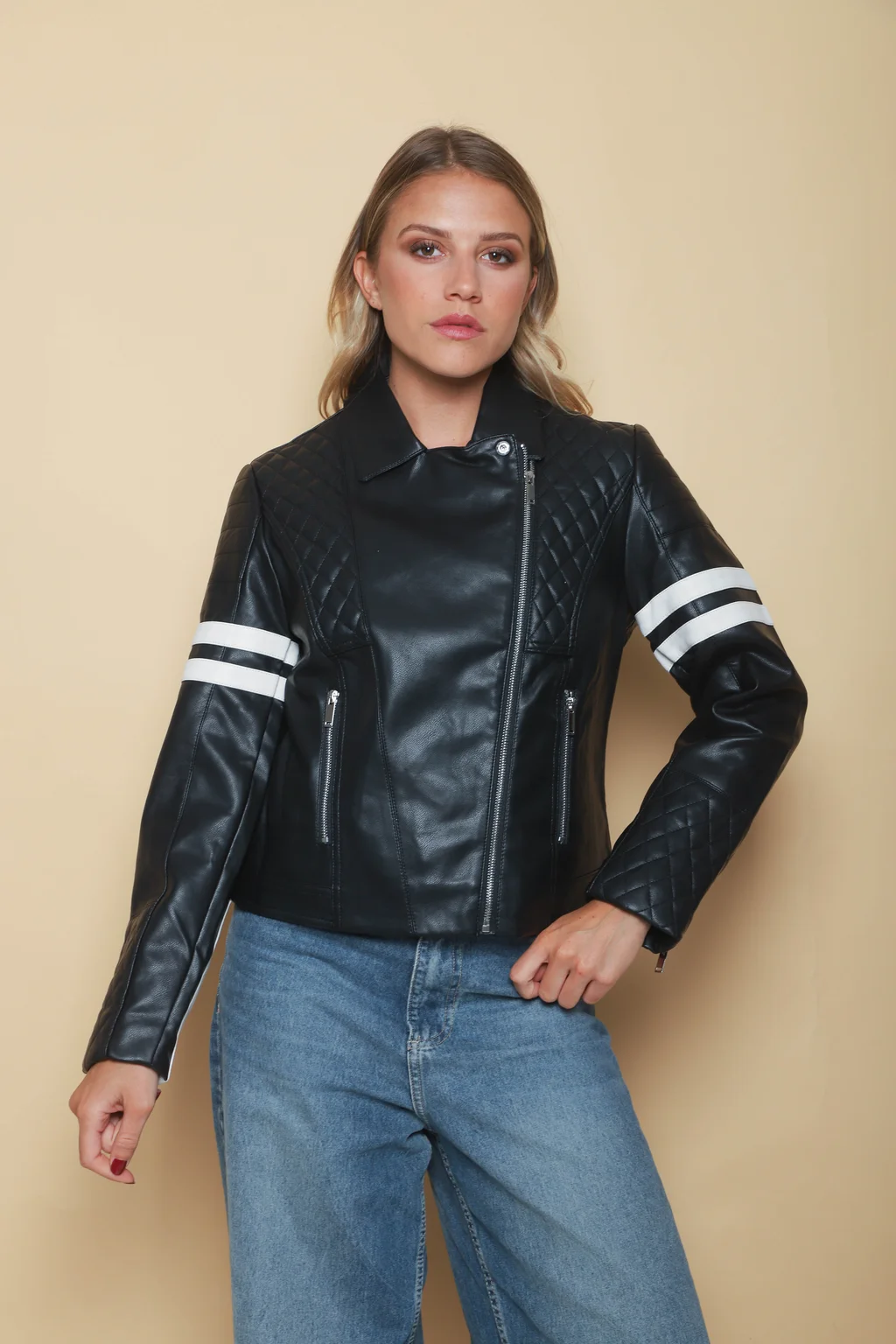 Campera Lenny Ecocuero GU2038