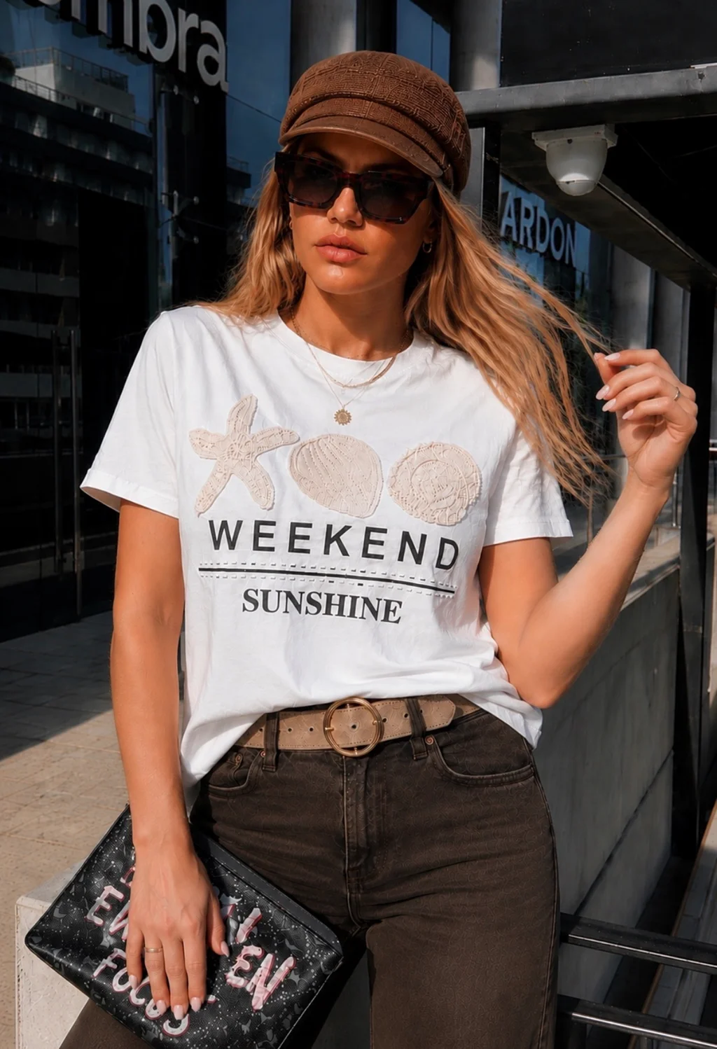 Remera WEEKEND SUNSHINE Bordado GU278761