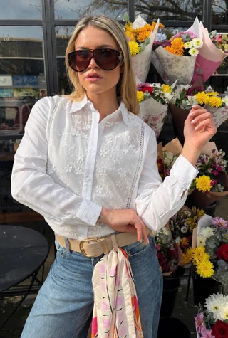 Camisa NIZA Bordada GUK148 - Vista 3