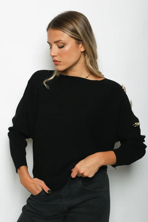 Sweater DOROTY c/aplique GUL820