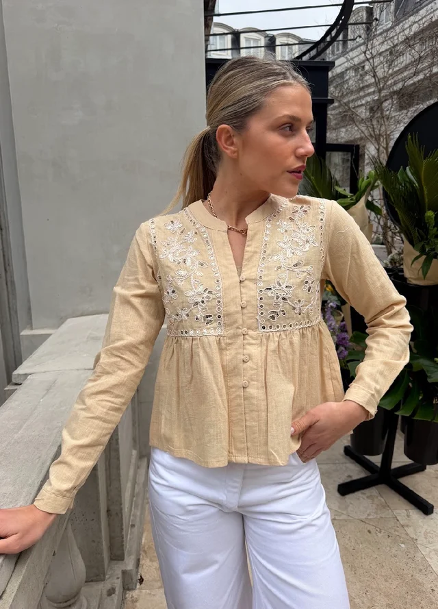 Blusa DASH Bordada GU70253