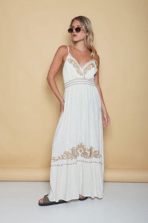 Vestido SIMONE Bordado GU0534