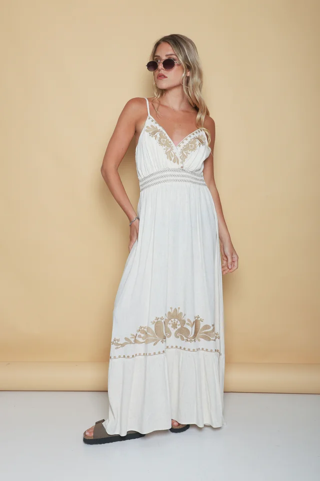 Vestido SIMONE Bordado GU0534