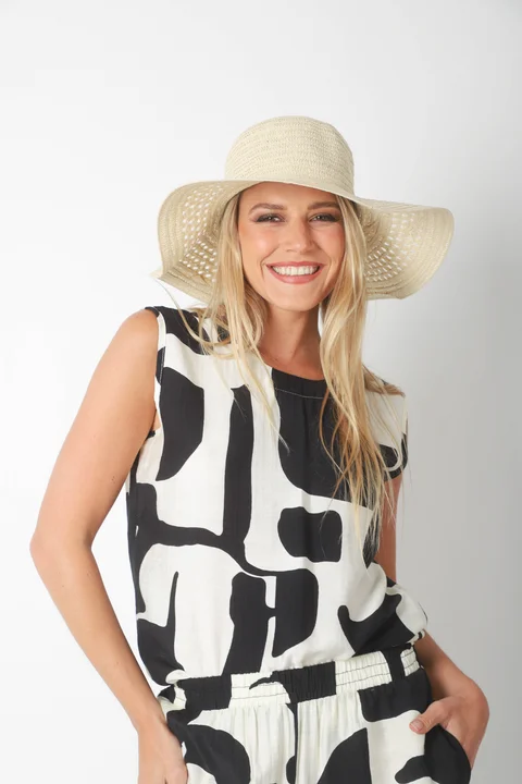 Conjunto CARMESI LINO estampado GUK70150-1/GUK70150