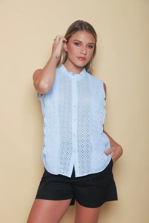 Blusa VIGO Broderie GUK70211