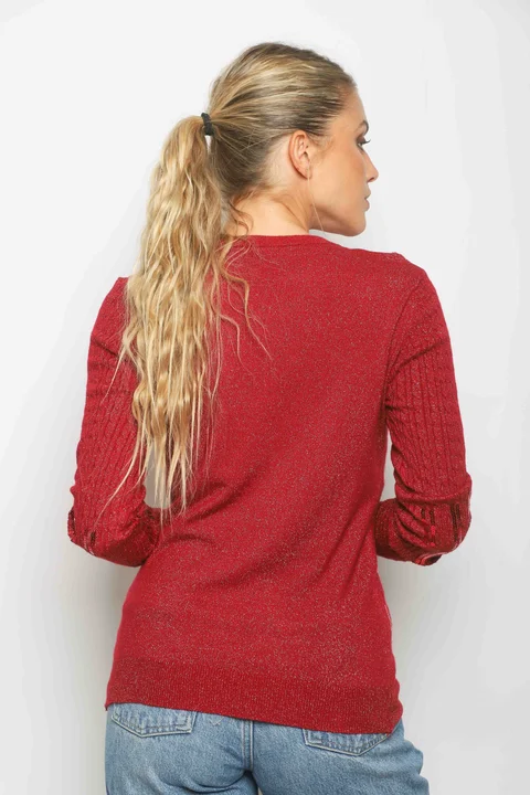 Sweater DINORA Lurex c/ Lentejuelas GU828