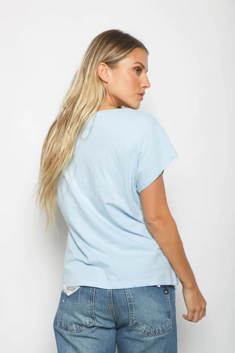 Blusa SUASI Lino c/ Piedras GU70104