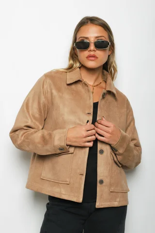 Chaqueta PIEGARI Gamuza Forrada GU571 - Vista 4