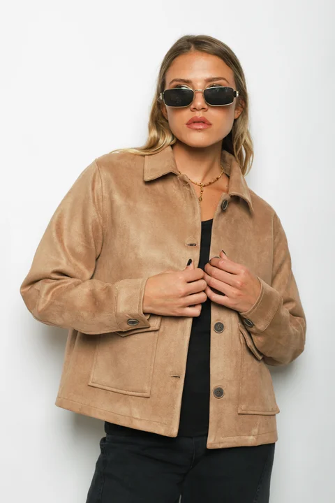 Chaqueta PIEGARI Gamuza Forrada GU571