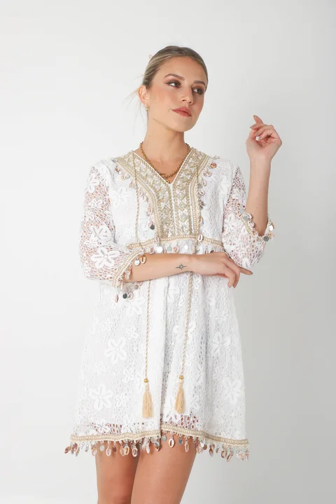 Vestido MARBELLA Encaje GUK4036-1