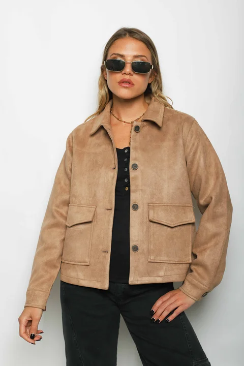 Chaqueta PIEGARI Gamuza Forrada GU571