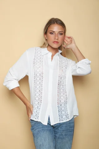Camisa SHANGAI Guarda Guipiur VTK145 - Vista 3