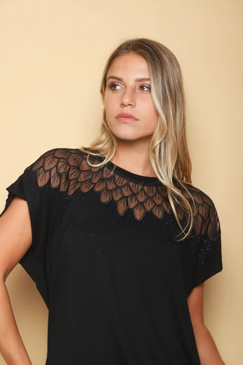 Remeron BURDEOS Modal c/Strass GU23522