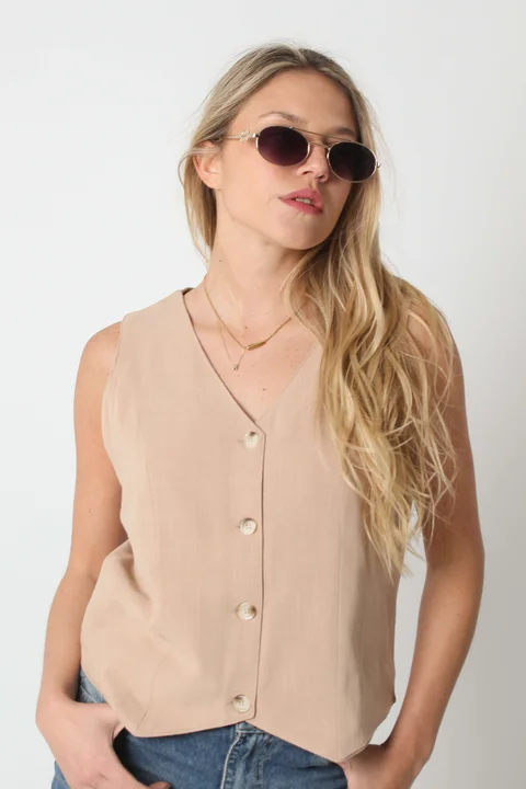 Chaleco SANDERS Lino Sastrero GUC47