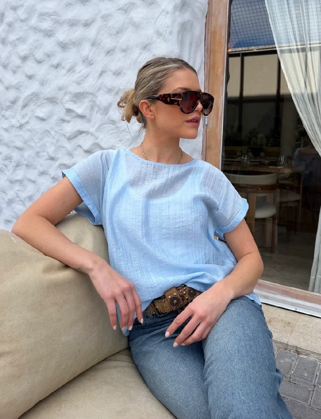 Remera ALICE Premium Bambula con Strass GU6222