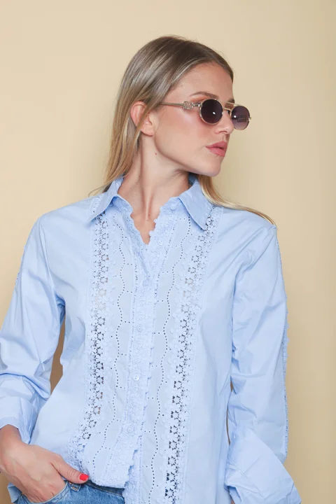 Camisa KARLY C/ Puntilla GUK4115