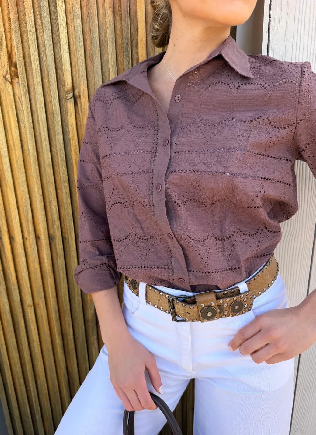 Camisa DARRYL Broderie GUK70287