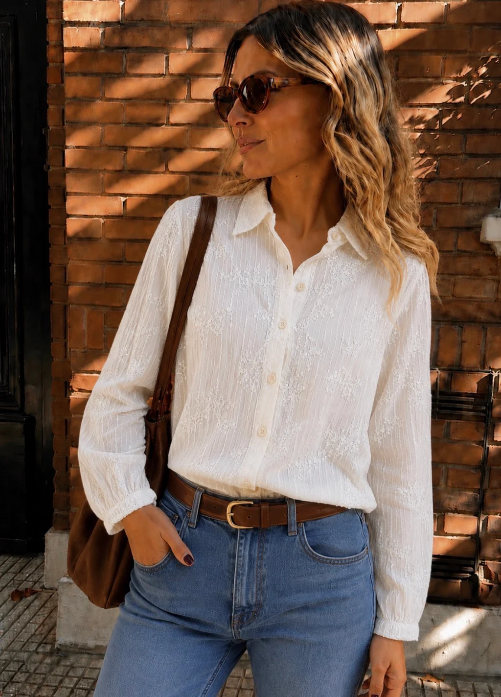 Camisa VITRE BORDADA GU5233