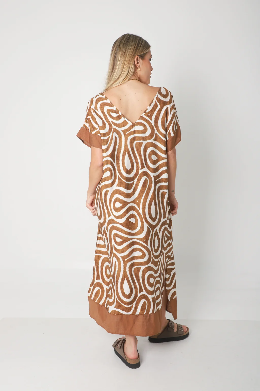 Vestido DOMINIQUE MAREAS LINO GUK70143-1