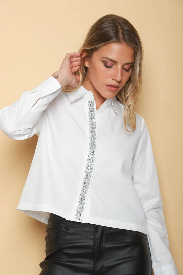 Camisa Bijou con Piedras GUK70059