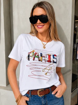 Remera MERCY PARIS GU15806 - Vista 1