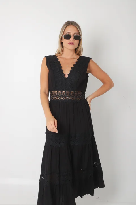 Vestido  Cypres  Bordado  GUK155