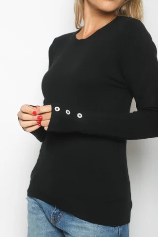 Sweater GARDINER Bremer con Botones GUL620 - Vista 6