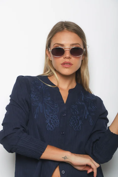 Camisa TOLEDO BORDADA GU61