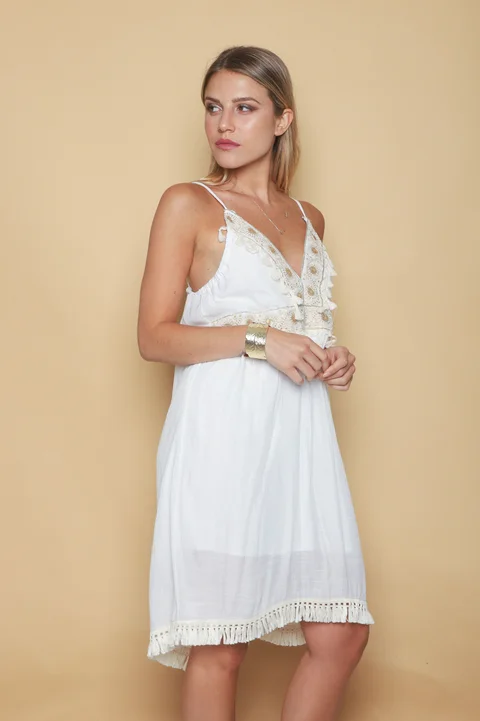 Vestido  Arty Con  Galon  GU92443