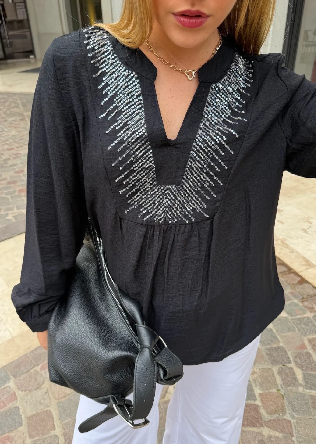 Blusa GUILBOA Bordada GU 6217