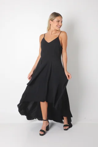 Vestido DANCING Creppe IRREGULAR GU4668 - Vista 1