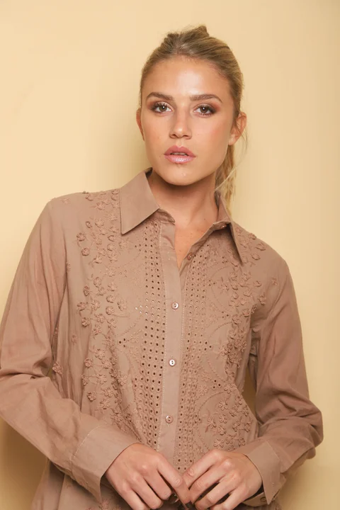 Camisa Debie Broderie GUK4118