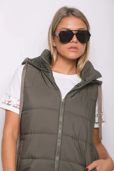Chaleco Largo Botones ALPES GU98507