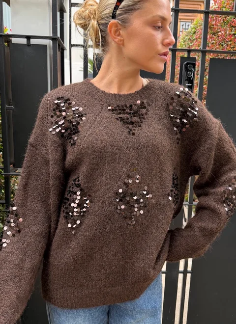 Sweater LUTIER Bordado GU405835