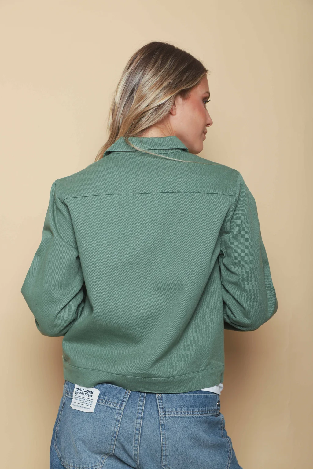Chaqueta FORTY de Gabardina Bordada GUF6005